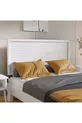 Tête de lit en bois blanc modèle marbré (HORIZONTAL)