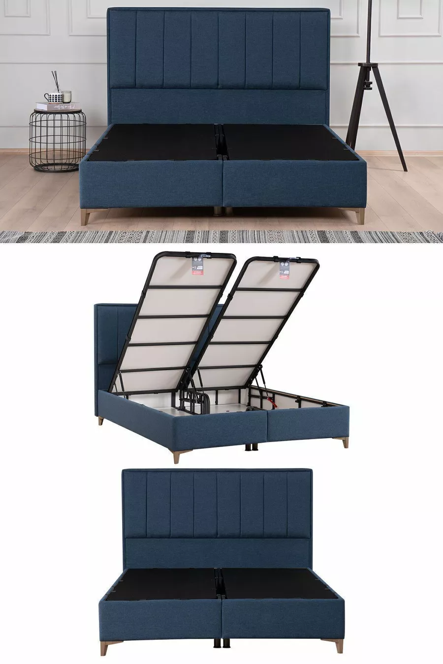 Thérapie à l'or Titre (Base et matelas non inclus)