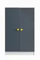 Lits superposés, Armoire de Métal, Bureau, Armoire 3 portes, 1 Matelas Confort