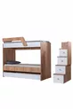 Lits superposés, Lit superposé triple avec échelle + 3 matelas confort
