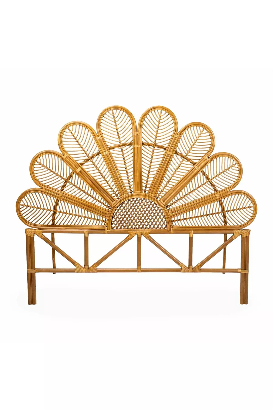 Tête de lit en bambou - Couleur miel