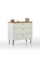Commode Marsana à 3 tiroirs