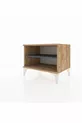 Commode Hyperion à une étagère Pin-Anthracite
