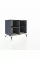 Commode Kronos 2 étagères Anthracite-Gris pierre/Anthracite