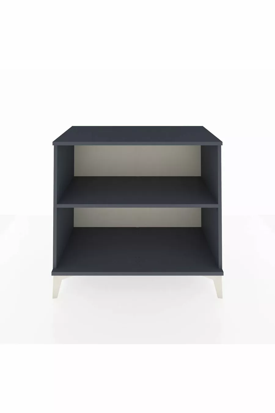Commode Hyperion à une seule étagère Anthracite-Anthracite