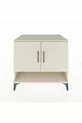 Commode Kronos 2 étagères 2 portes Pierre de lune-Pierres de lune