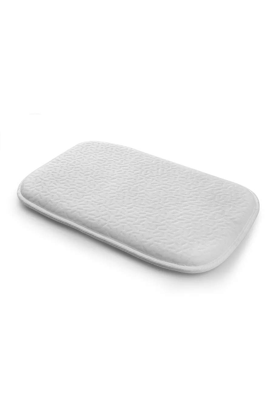 Berceau latéral pour bébé Anne, support doré, panier blanc