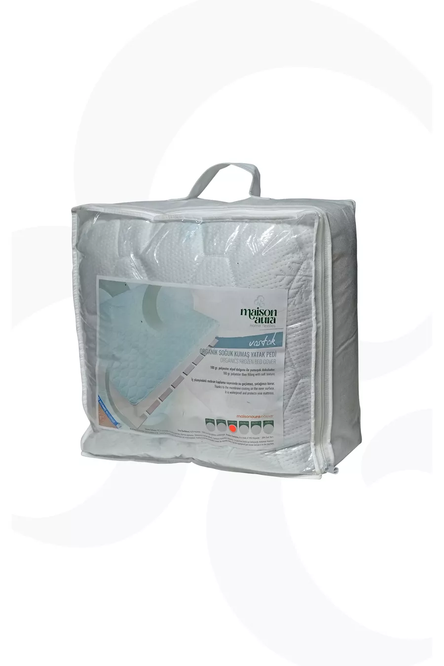 Protège-matelas étanche Alez Vostok Fitted Organique pour climatisation froide