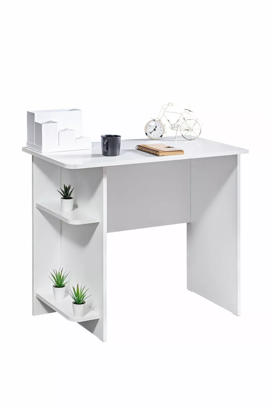 Lit superposé, Lit superposé avec cadre, Bureau, 2 matelas confort