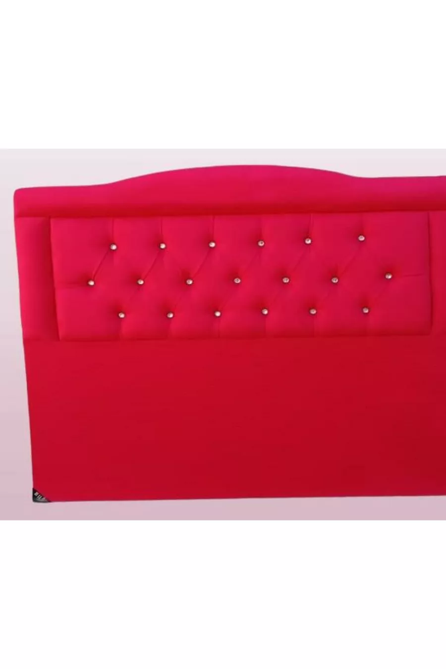 Titre DK Double  Rouge Tissu Baby Face Rembourré Matelassé Fait Main