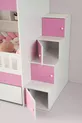 Lit superposé Berlin / 2 lits escamotables avec matelas à ressorts en bambou inclus