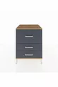 Chevet Kronos 3 tiroirs Pin-Anthracite
