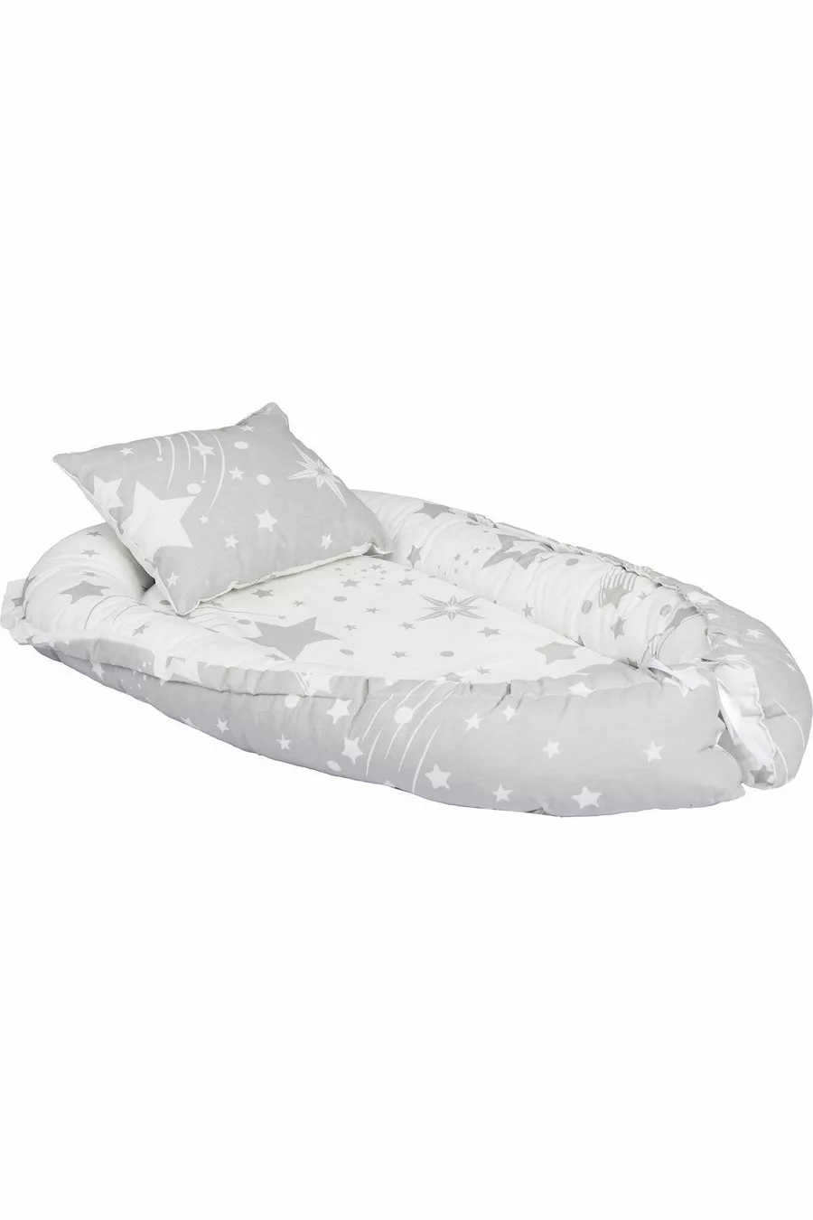 Btrend Babynest Lit et Oreiller + Cadeau Pochette Berceau Bascule Panier Lit Bébé Hamac Ensemble 2 pièces