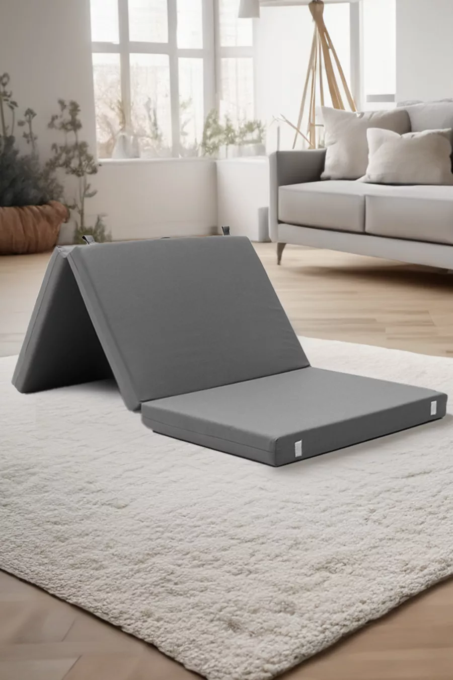 Lit pliant, lit de sol, lit d'invité, tapis de yoga, lit de camping, lit pliant, épaisseur en cm