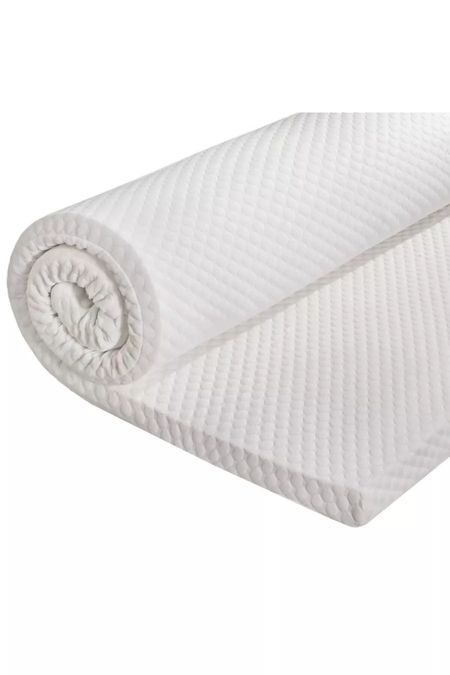 Matelas orthopédique en visco de 7 cm avec couvre-oreiller zippé offert