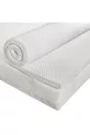 Matelas orthopédique en visco de 7 cm avec couvre-oreiller zippé offert