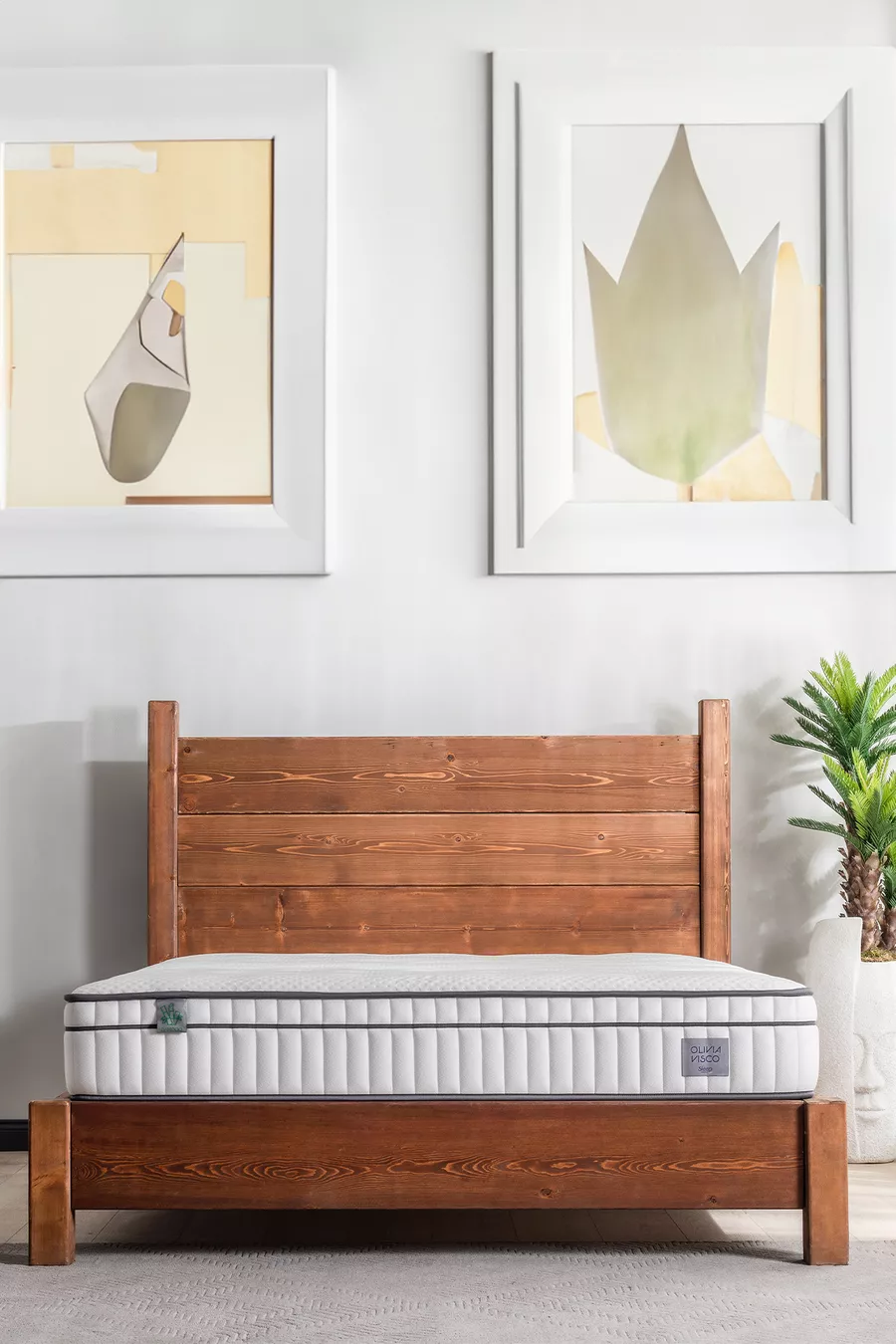 Matelas Sleeppeople 3D Bamboo Olivia Visco