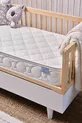 Matelas pour bébé avec poches à ressorts, confortable et lavable Milky