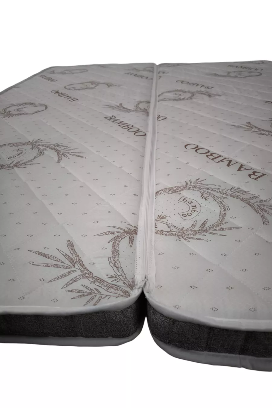Canapé amovible avec fermeture éclair compatible Hemnes, matelas orthopédique en bambou et mousse, cm