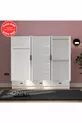 Armoire 6 portes 3 tiroirs İnci % MDF