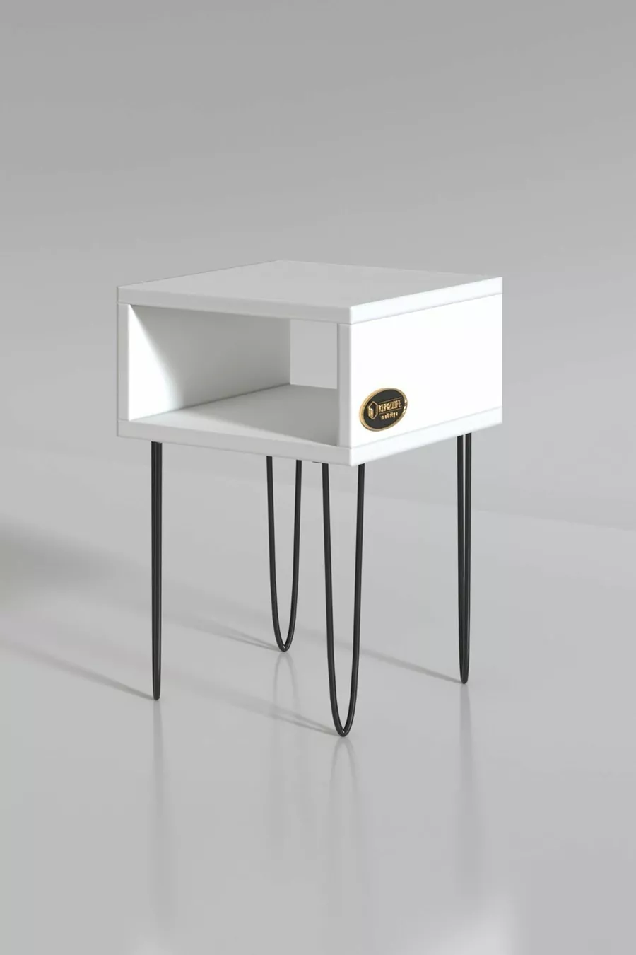 Table d'appoint Ortense Byz Commode ** Table gigogne moyenne avec pieds en métal (M)