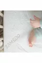 Matelas de parc doux orthopédique en bambou et coton, linge de lit de parc avec fermeture éclair 7 cm
