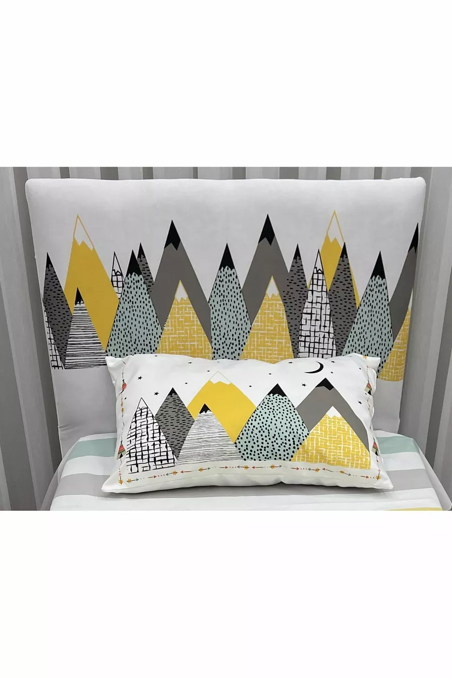 Housse de tête de bazar scandinave montagnard