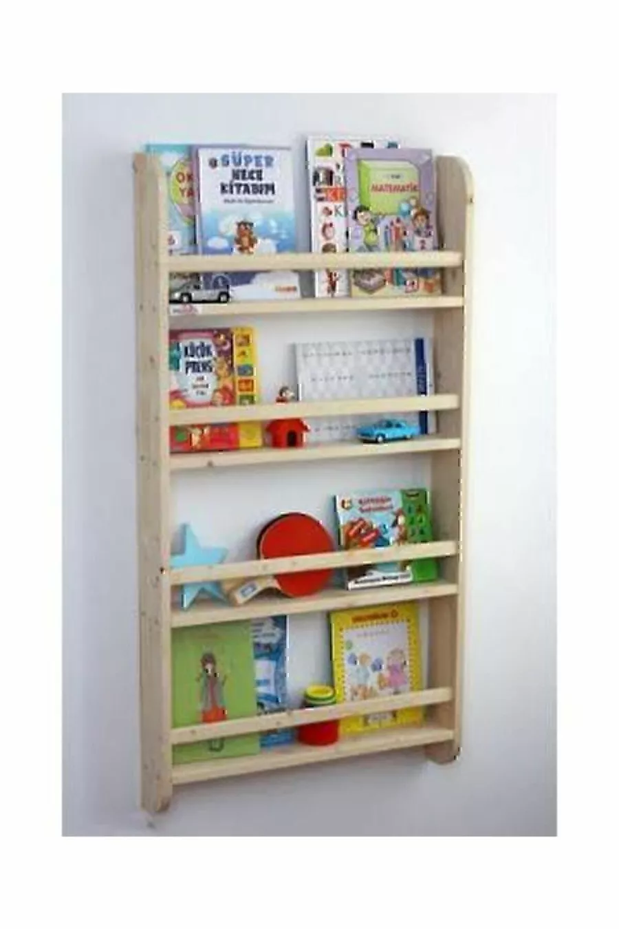 Bibliothèque Montessori en bois pour enfant, bibliothèque éducative