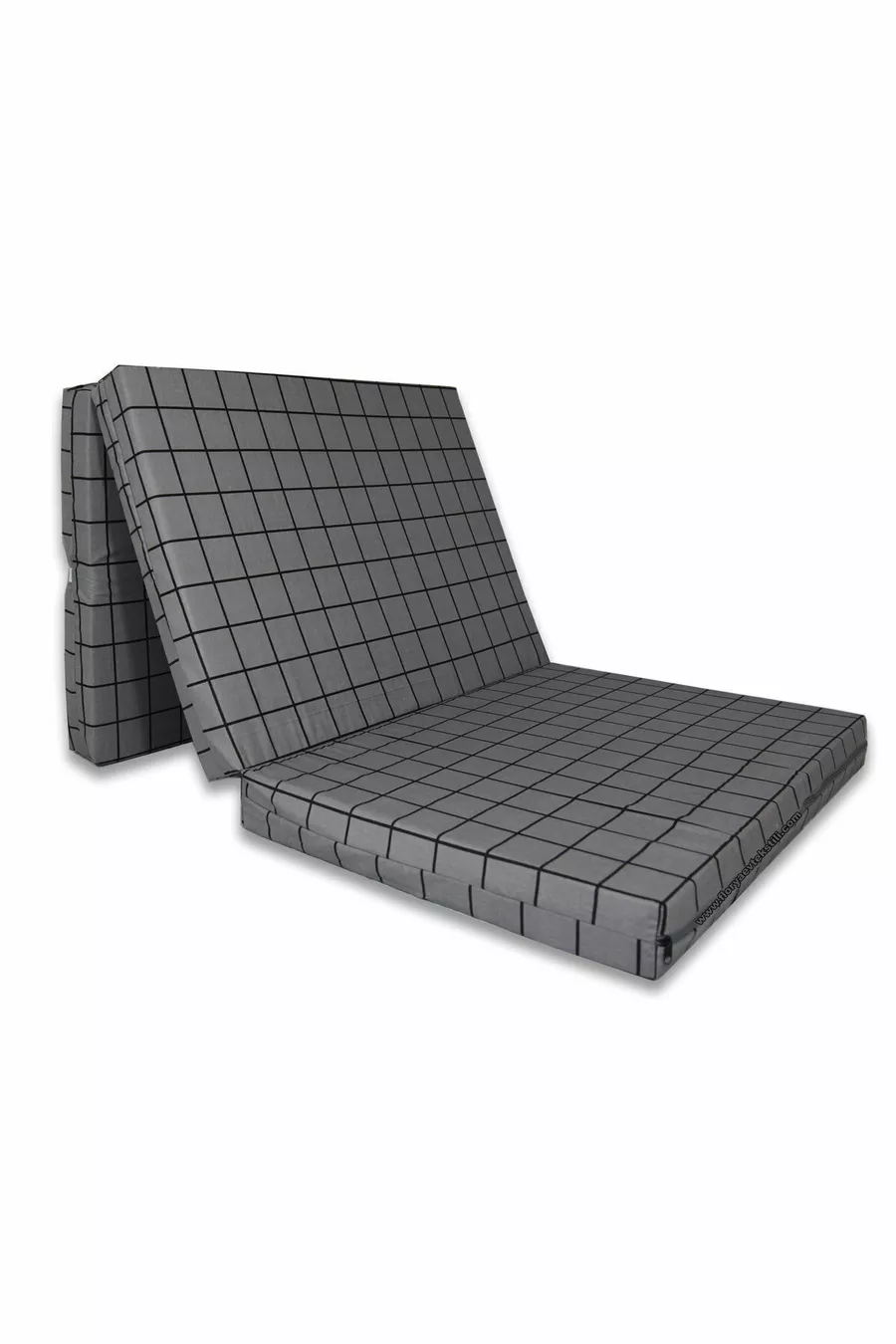 Matelas pliant en mousse Coussin cm à carreaux