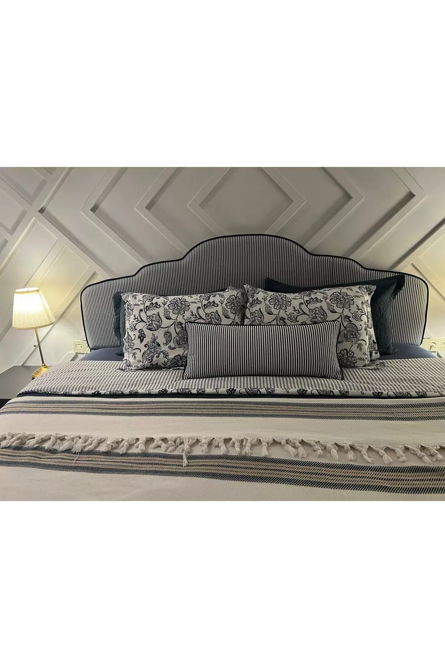 Tête de lit double