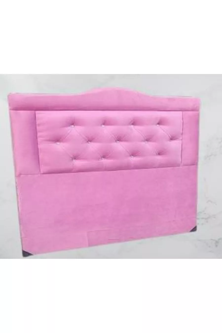 Titre DK Modèle Simple 'taille' Tissu en Plume de Poulain Rose Fait Main