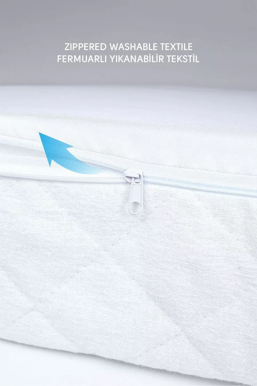 Lit de reflux pour bébé, housse de coussin lavable
