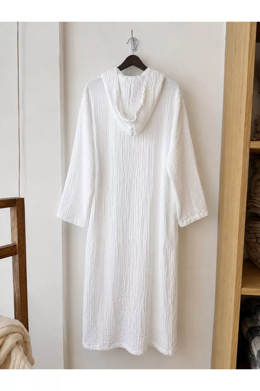 Peignoir en mousseline pour homme