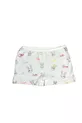 Lot de 6 boxers en coton pour fille avec motif lapin multicolore en tissu extensible
