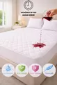 Adelya Classic Matelassé Protège-Matelas Imperméable avec Coins Élastiques pour Sommier Simple Double King Size