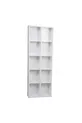 Bibliothèque à  compartiments/étagères, armoire blanche sans porte, armoire organisatrice