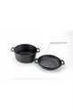 Dökümcübaba Casserole double en fonte non revêtue cm