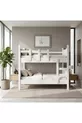 Lit superposé confortable avec échelle détachable cm (% MDF)