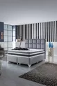 Matelas Şehrazat Ultra Orthopédique à Ressorts avec Poche et Garnissage en Plume de Lapin ( cm)