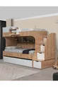 Lits superposés, Lit superposé Aura avec tiroirs - 3 matelas confort