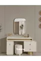 Ensemble de chambre à coucher Bern à 6 portes (2 armoires avec miroir)