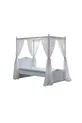 Ensemble de Chambre d'Isabella pour Jeunes X et Lit à Baldaquin X