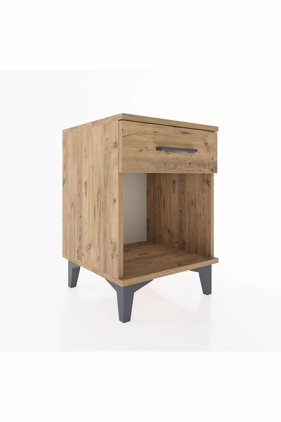 Table de chevet Hyperion avec un tiroir, pin-pin