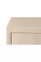 Table de chevet Doppia Linea Gold, à deux tiroirs