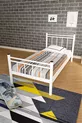 Lit en métal forgé pour une personne - (SANS MATELAS)