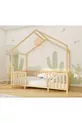 Lit pour bébé et enfant design en bois naturel