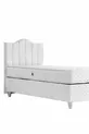 Sommier, Ensemble Double Tendence, Tête de lit simple - Blanc