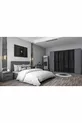 Ensemble de chambre à coucher Kale Luxe - Anthracite Set 1
