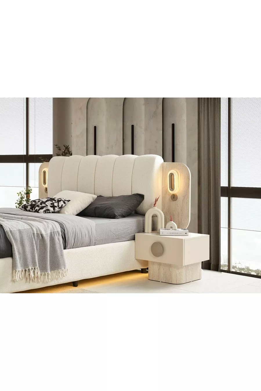 CHAMBRE À COUCHER MODA MDF