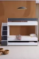 Lits superposés, Lit superposé Martin Yavrulu - Anthracite 1 matelas Comfort